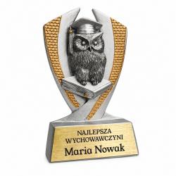 Statuetka Odlewana dla Wychowawcy Nauczyciela z...