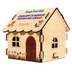 Domek na cukierki dla nauczyciela prezent na...