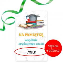 Bilecik do Prezentu na Zakończenie Roku...