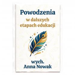 Personalizowany magnes dla ucznia na...
