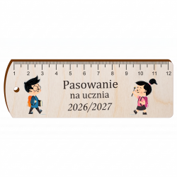 Zakładka linijka brelok 3w1 Pasowanie na Ucznia...