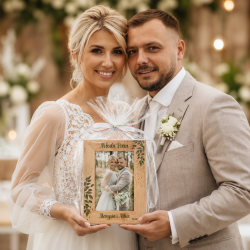 Prezent Ślubny Ramka na Zdjęcie Personalizowana...