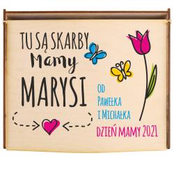Pudełko HERBACIARKA na DZIEŃ MAMY + gratis