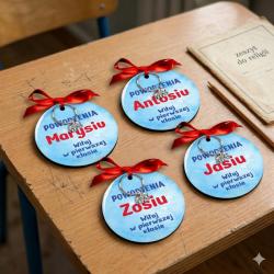 Słonik na szczęście brelok magnes z imieniem...