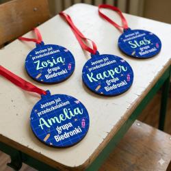 Medal z nadrukiem Jestem już przedszkolakiem z...