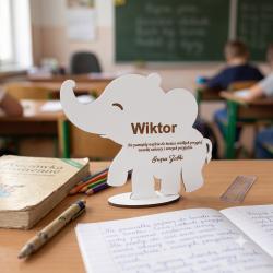 Statuetka słonik z grawerem i imieniem prezent...