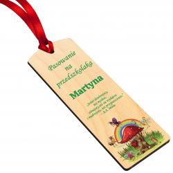 Personalizowana zakładka z nadrukiem i imieniem...