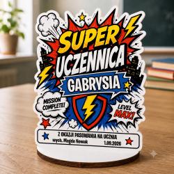 Statuetka z nadrukiem Super Uczennica z...