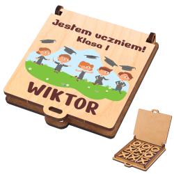 Gra kółko krzyżyk z nadrukiem i imieniem Jestem...