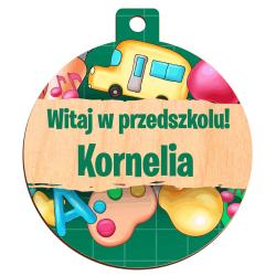 Medal z nadrukiem Witaj w Przedszkolu z...