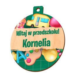 Medal z nadrukiem Witaj w Przedszkolu z...