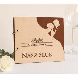 Album ślubny z grawerem personalizowany prezent...