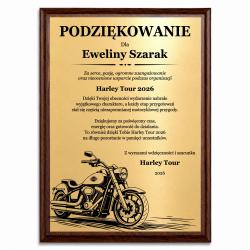 Grawerton Dyplom Uznania Podziękowanie dla...