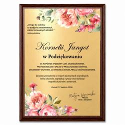 Grawerton Dyplom Uznania Podziękowanie Firmowe...