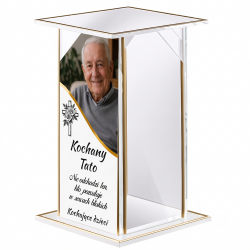 Znicz z nadrukiem i zdjęciem personalizowany...