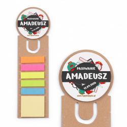 Zakładka z karteczkami z nadrukiem...