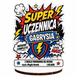 Statuetka z nadrukiem Super Uczennica z...