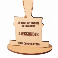 Statuetka lizak Oskar z imieniem prezent na...