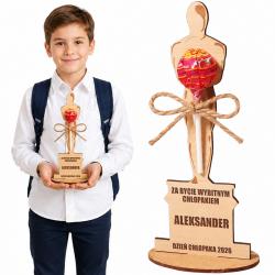 Statuetka lizak Oskar z imieniem prezent na...