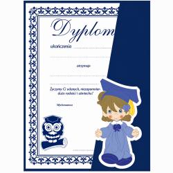 Dyplom ukończenia dla dziewczynki koperta z...