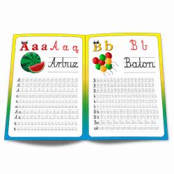 Książeczka Nauka Pisania Literki dla dzieci...