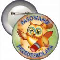 Przypinka Sowa