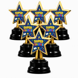 Trofeum Gwiazda Super Chłopak Złota Statuetka...
