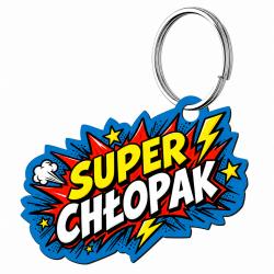 Brelok Super Chłopak do Kluczy Prezent Upominek...
