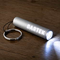 Latarka z Imieniem Personalizowana LED Brelok...