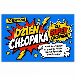 Zestaw na Dzień Chłopaka Latarka SUPER CHŁOPAK...
