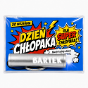 Zestaw na Dzień Chłopaka Latarka z Imieniem i Bilecik Personalizowany Prezent dla Chłopca Ucznia do Szkoły