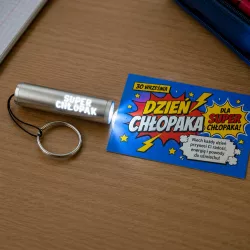 Zestaw na Dzień Chłopaka Latarka SUPER CHŁOPAK...