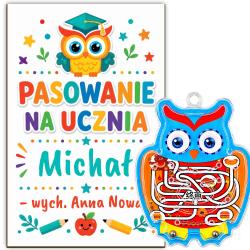 Gotowy Zestaw na Pasowanie na Ucznia Sówka...
