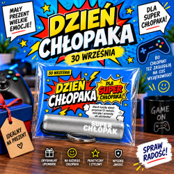Zestaw na Dzień Chłopaka Latarka SUPER CHŁOPAK...