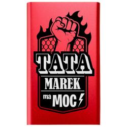 Powerbank dla taty z imieniem prezent na Dzień...