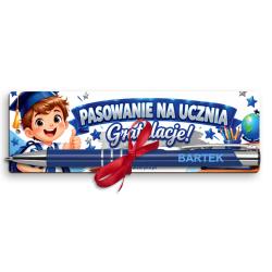 Długopis z grawerem imienia i zakładką na...