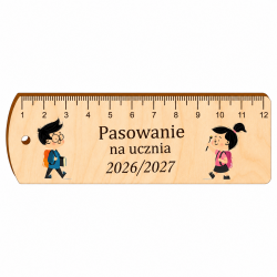 Zakładka linijka brelok 3w1 Pasowanie na Ucznia...