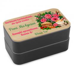 Lunch box z nadrukiem dla nauczycielki –...