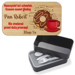 Lunch box z nadrukiem dla nauczyciela –...