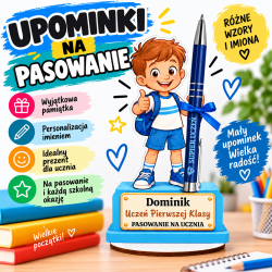 Personalizowana statuetka na pasowanie na...