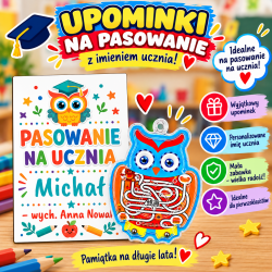 Gotowy Zestaw na Pasowanie na Ucznia Sówka...