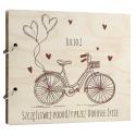 Drewniany album - prezent na 18, 20, 30 urodziny