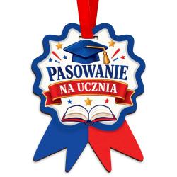 Zestaw na pasowanie na ucznia – medal, gra zręcznościowa...