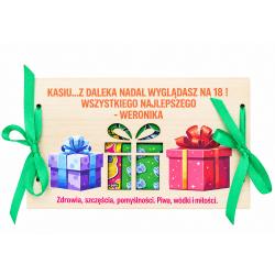 Kartka urodzinowa z nadrukiem – personalizowana...