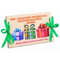 Kartka urodzinowa z nadrukiem – personalizowana...