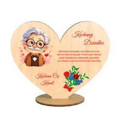 Statuetka dla Dziadka z nadrukiem i życzeniami...