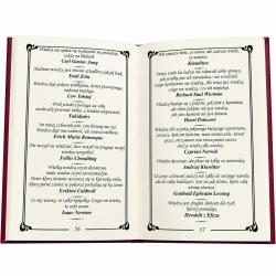Książeczka Złote Myśli o Nauczaniu i Wychowaniu...