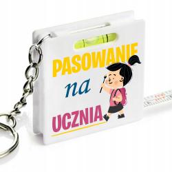 Brelok miara z poziomicą Pasowanie na Ucznia...