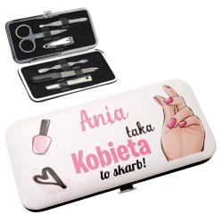Zestaw do manicure z imieniem praktyczny...