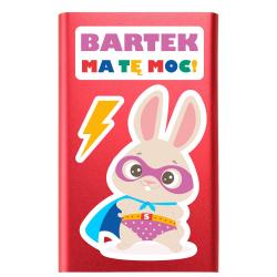 Powerbank dla dziecka z imieniem prezent na...